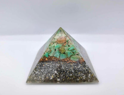 Orgonite Pyramide - Chrysoprase.