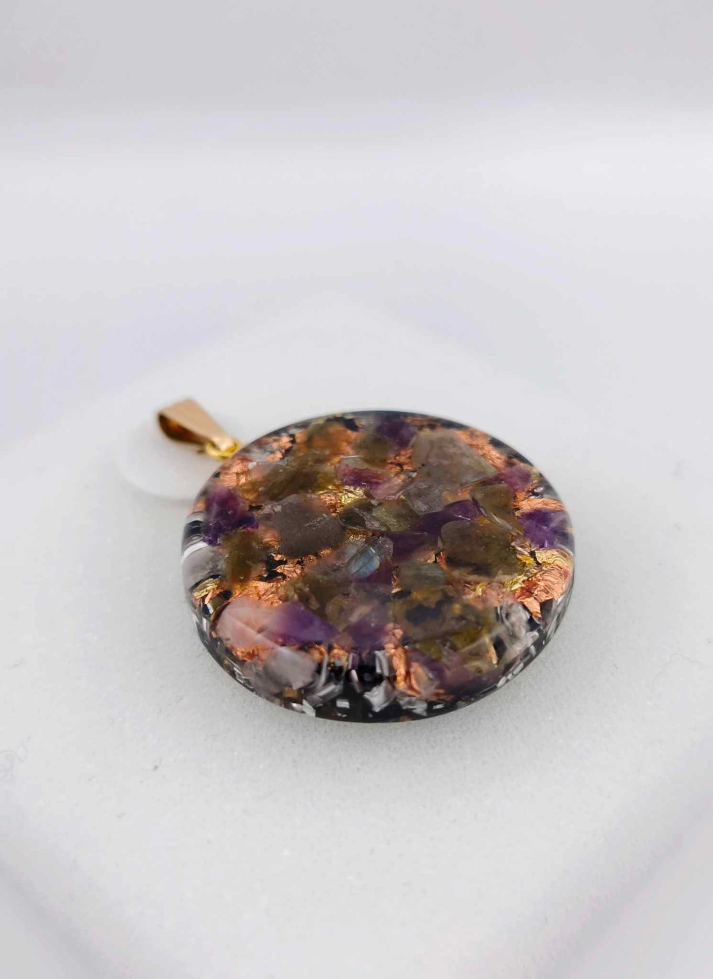 ORGONITE PENDENTIF LABRADORITE