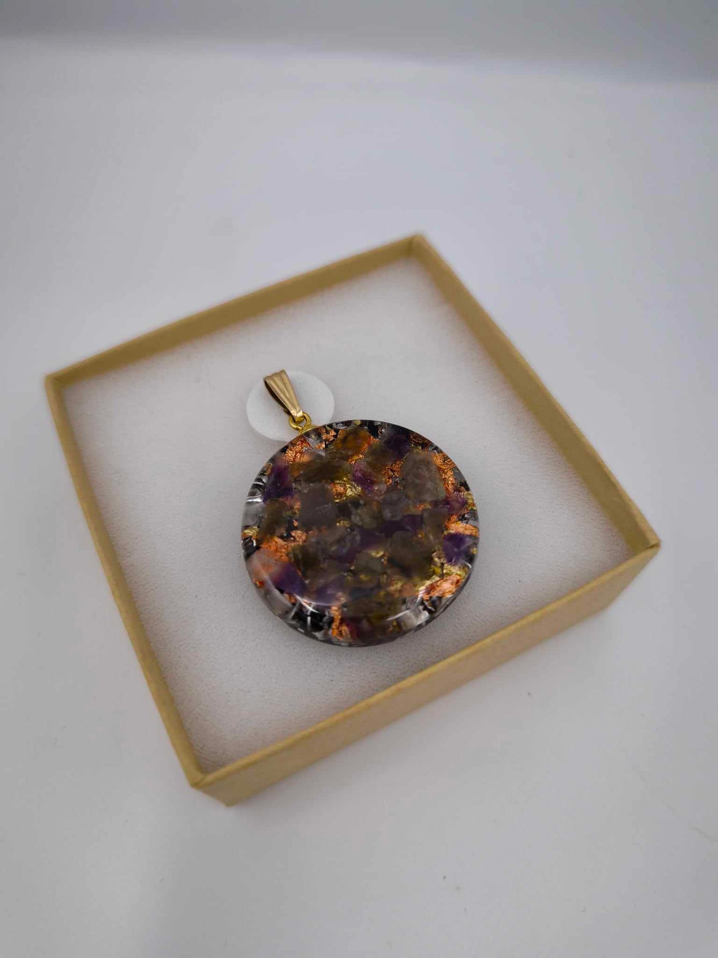 ORGONITE PENDENTIF LABRADORITE